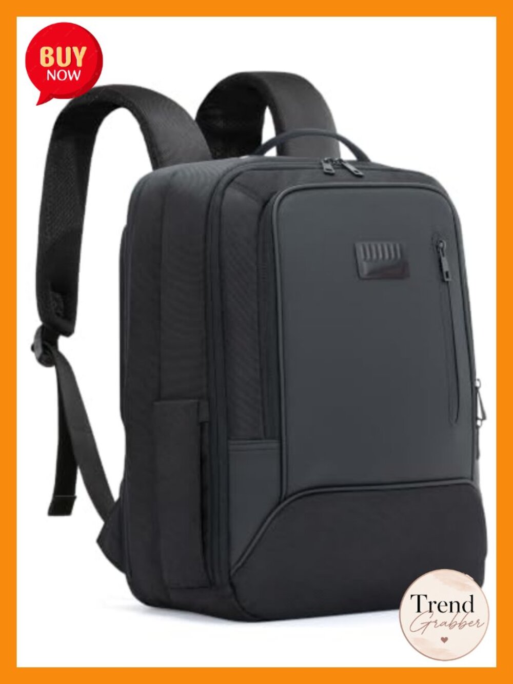 33L Laptop Backpack with 15.6" Shockproof Compartment, Carry-On Travel Backpack